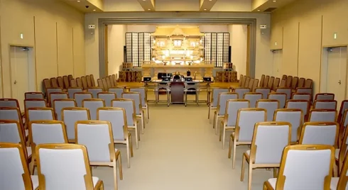 愛川聖苑の式場写真