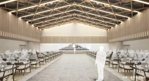 青山葬儀所の式場写真