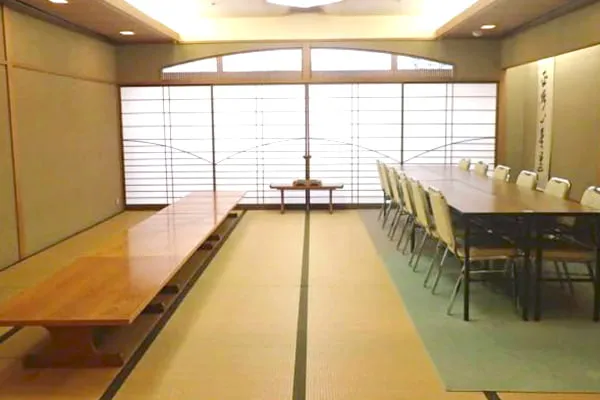 藤沢聖苑の控室