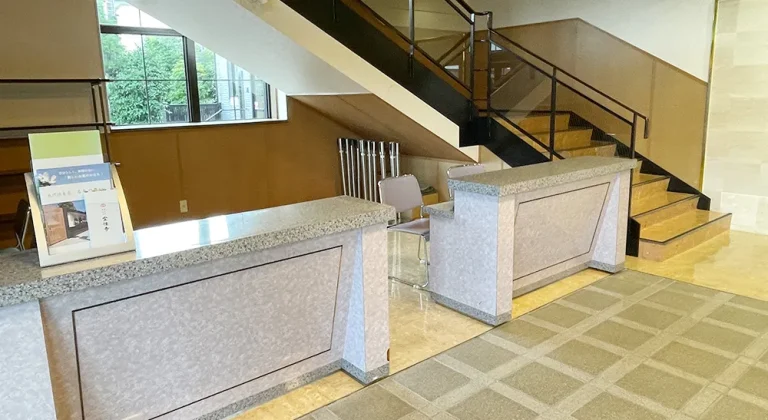 宝性寺 越谷別院の受付