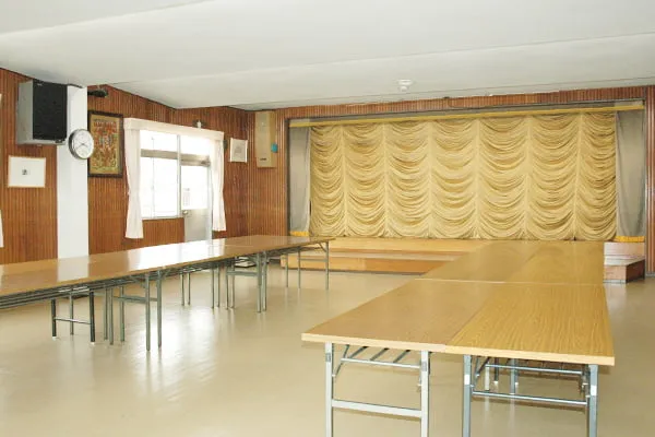 威徳院 明月会館の会食場