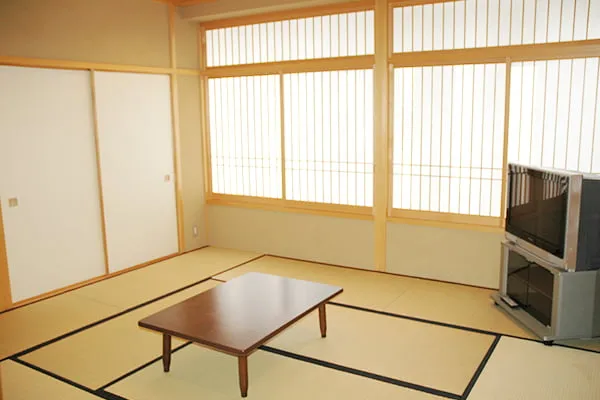 常性寺会堂の控室