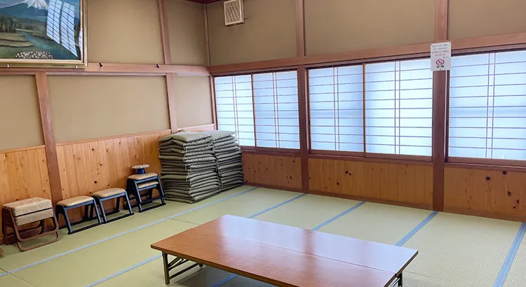 開栄寺 開栄会館の控室