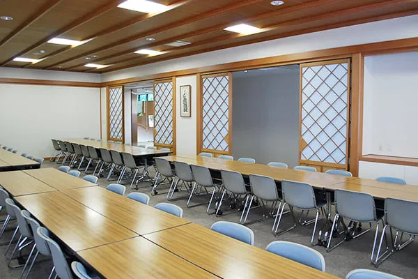寛永寺 輪王殿の会食場