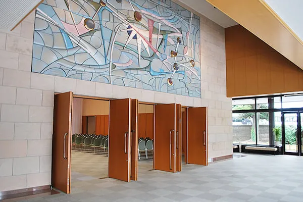 寛永寺 輪王殿の式場入口