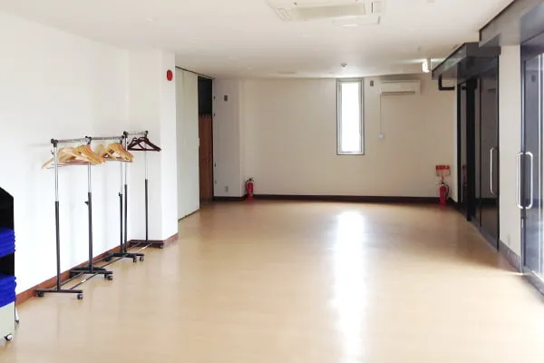 宮前シティーホールのロビー