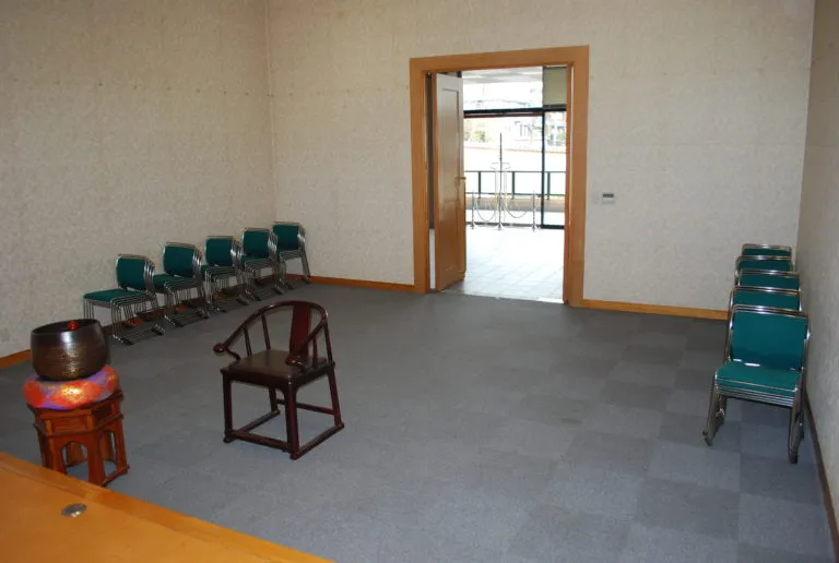 大林寺 山水閣の式場