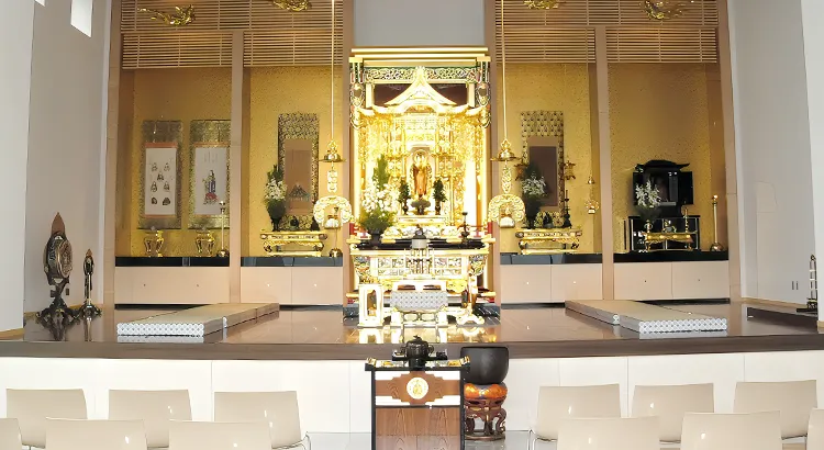 麻布山 泉明寺の式場