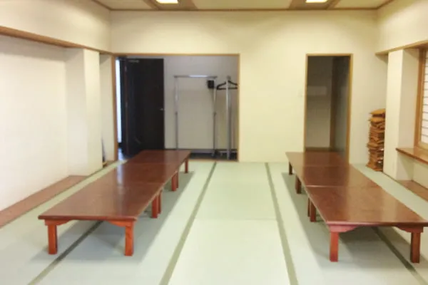 正覚山 智耕院ホールの控室