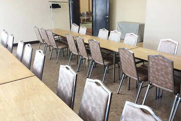 正覚山 智耕院ホールの会食場