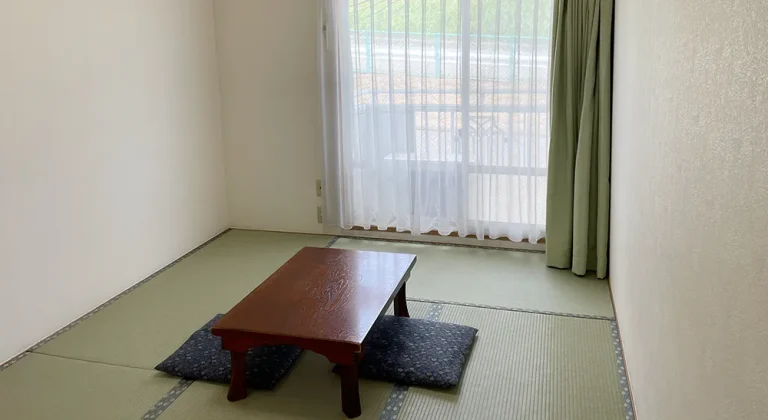 戸田葬祭場 サービス館の控室