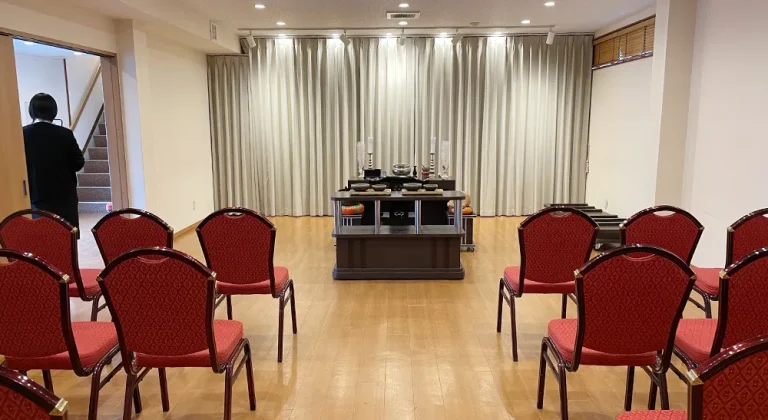 百合ヶ丘家族葬ホールの式場
