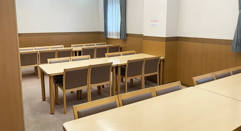 千葉市斎場の会食場