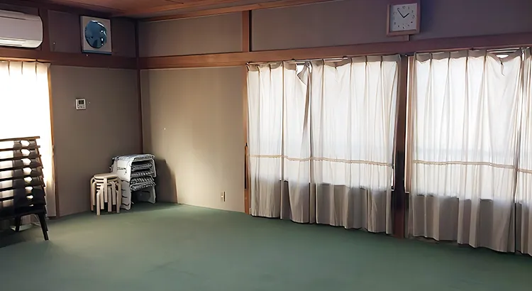 長龍寺会館の控室写真