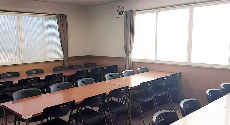 長龍寺会館の会食場