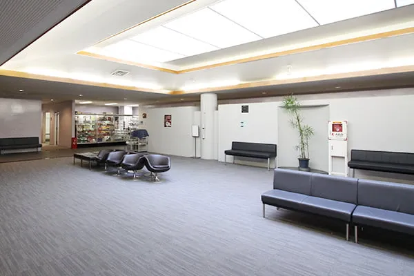 藤沢市斎場のロビー