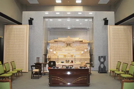 行田市斎場の式場写真