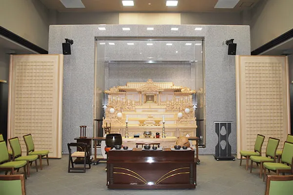 行田市斎場の式場