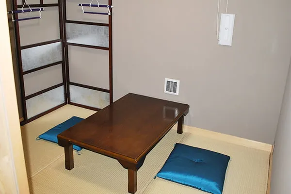 行田市斎場の導師控室