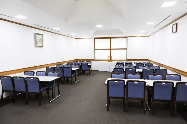 堀ノ内斎場の控室