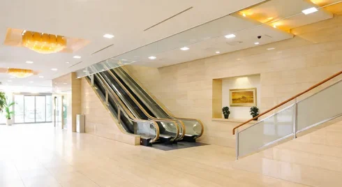 堀ノ内斎場のロビー写真