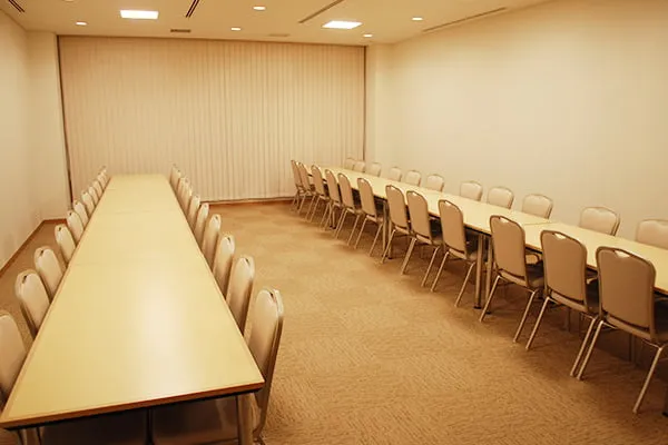 印西斎場の会食場