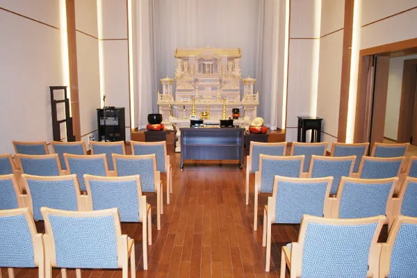 川越市斎場の式場