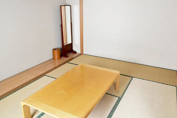 かわさき南部斎苑の控室