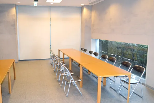 かわさき南部斎苑の会食場