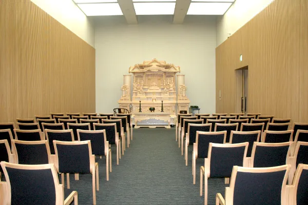 越谷市斎場の式場