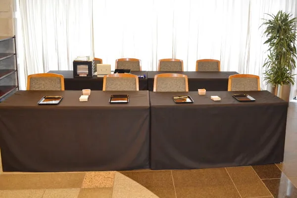 メモリアル彩雲の受付