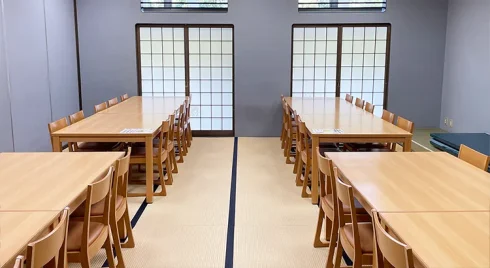 メモリアルトネの控室写真