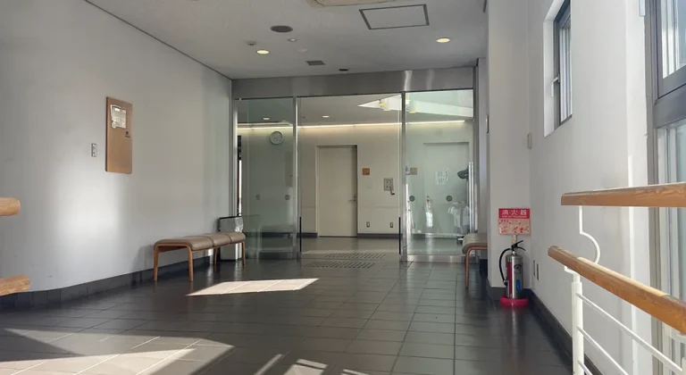 区民斎場 みどり会館のロビー