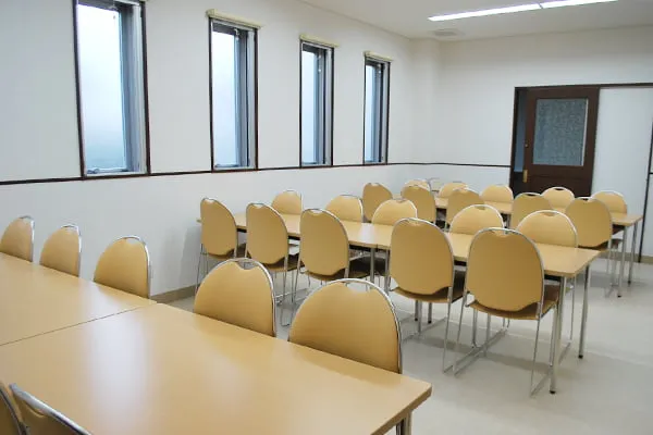 三郷市斎場の会食場