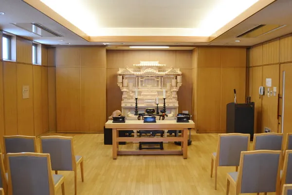 瑞穂斎場の式場