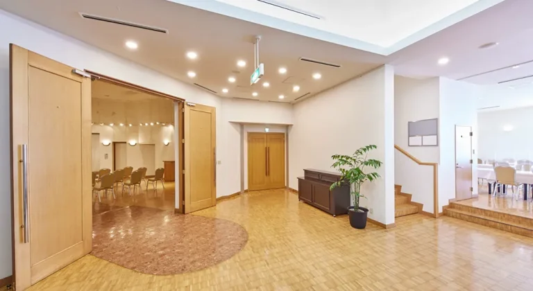 西葛西セレモニー江戸川区球場前ホールのロビー