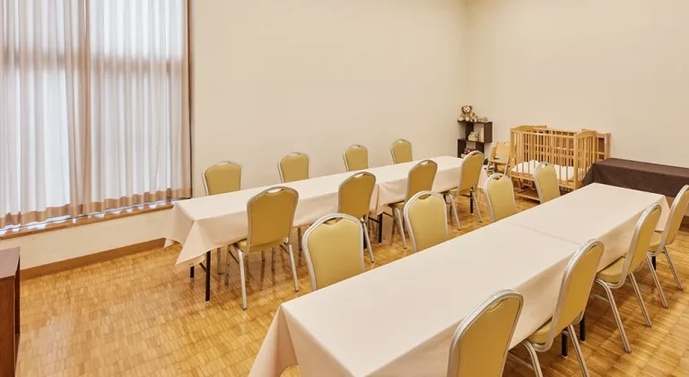 西葛西セレモニー江戸川区球場前ホールの控室