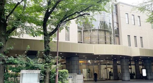 落合斎場の外観写真