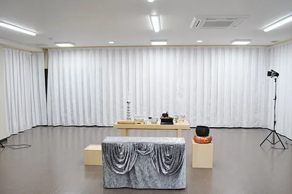 大泉橋戸会館の式場