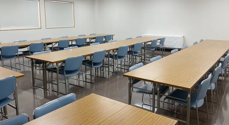 大泉橋戸会館の会食場