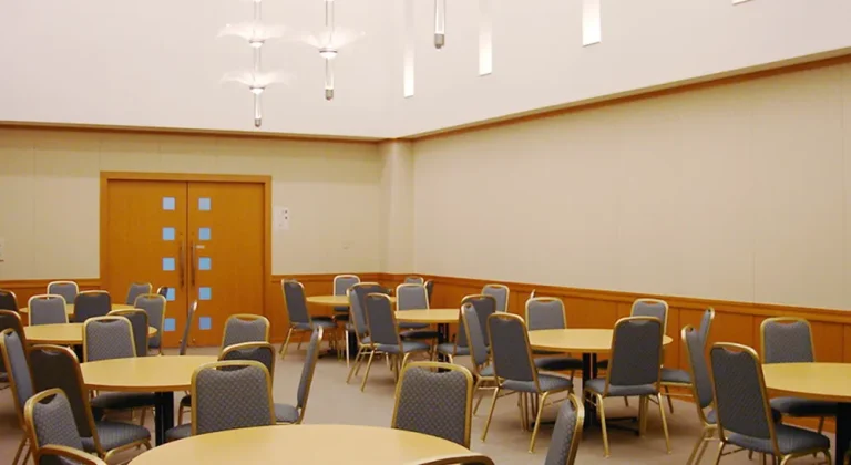 臨海斎場の会食場