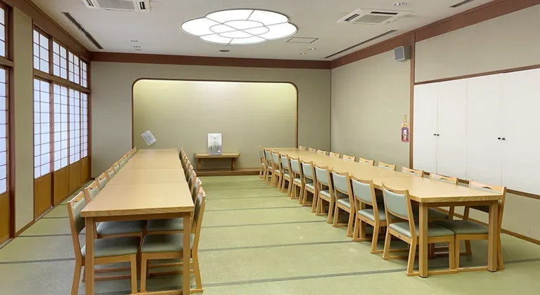 相模原市営斎場の控室