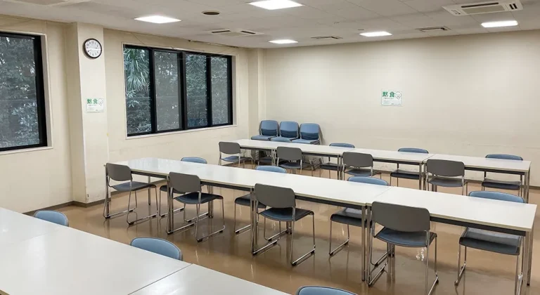 関宿斎場の会食場