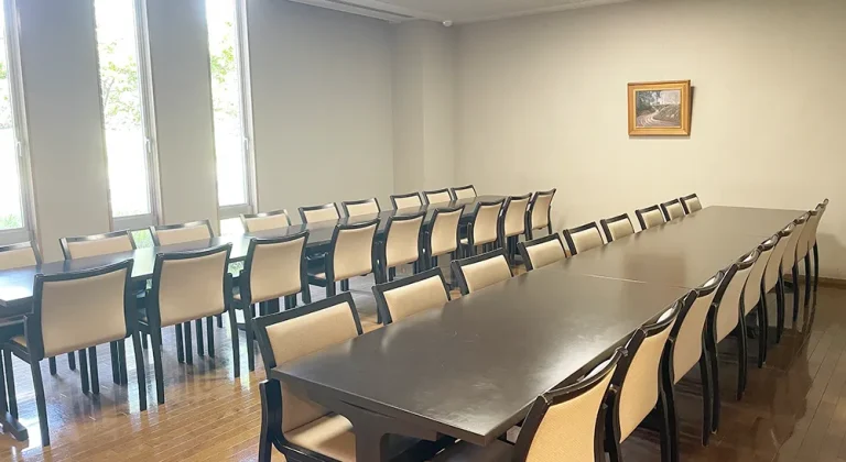 しののめの里の会食場