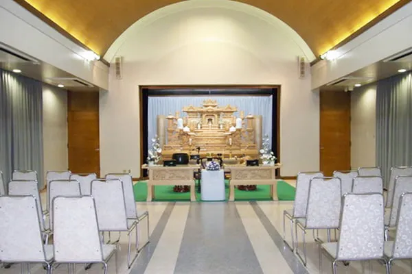 立川市斎場の式場