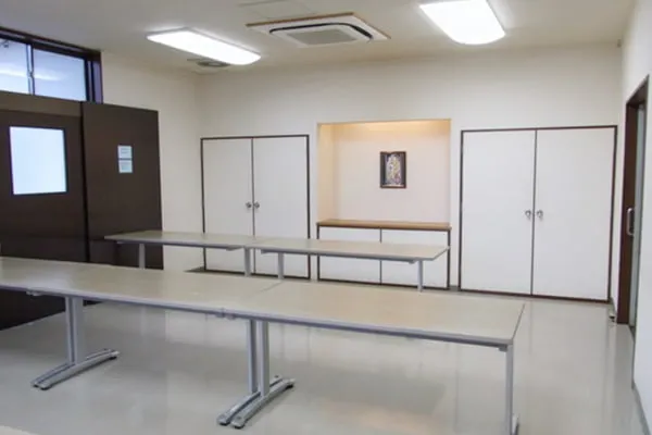 立川市斎場の会食場