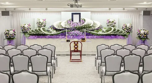 戸田葬祭場の式場写真