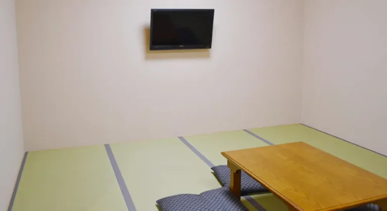 戸田葬祭場の控室