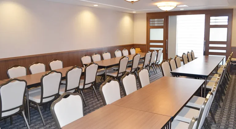 戸田葬祭場の会食場