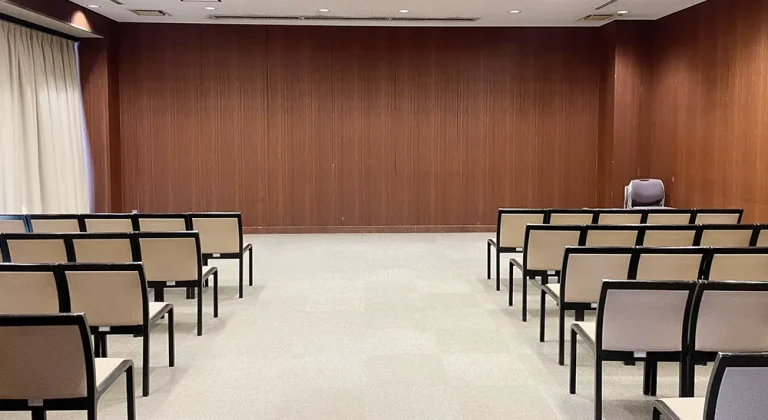 所沢市斎場の式場